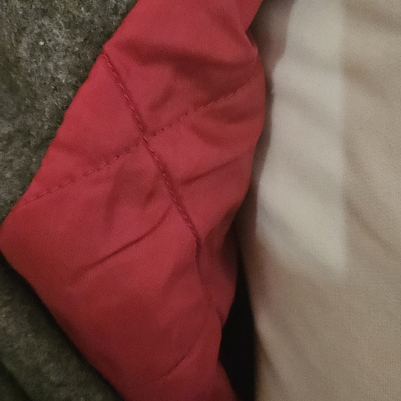 American Girl Varsity Jacket Embroidered Logo Gray Black Wool Blend Girls MEDIUM - Picture 6 of 9